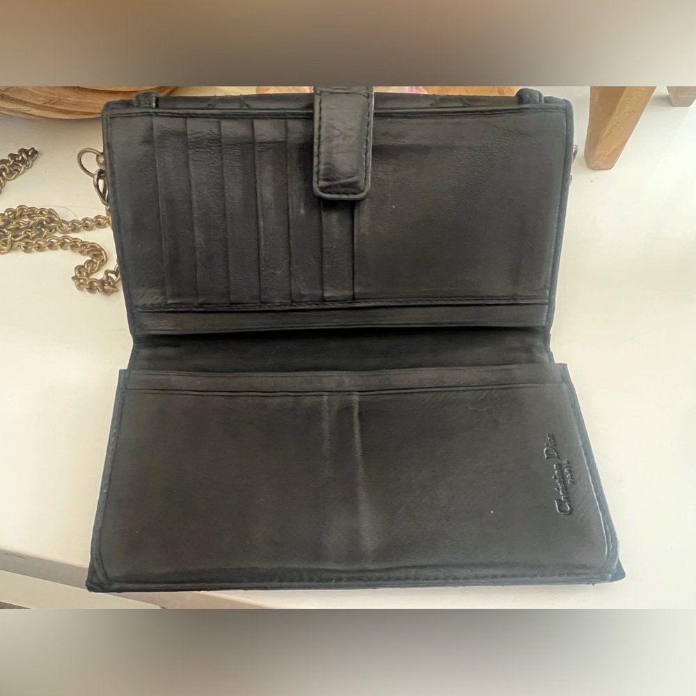 DIOR Wallet On Chain (Authentic!) - Picture 7 of 11
